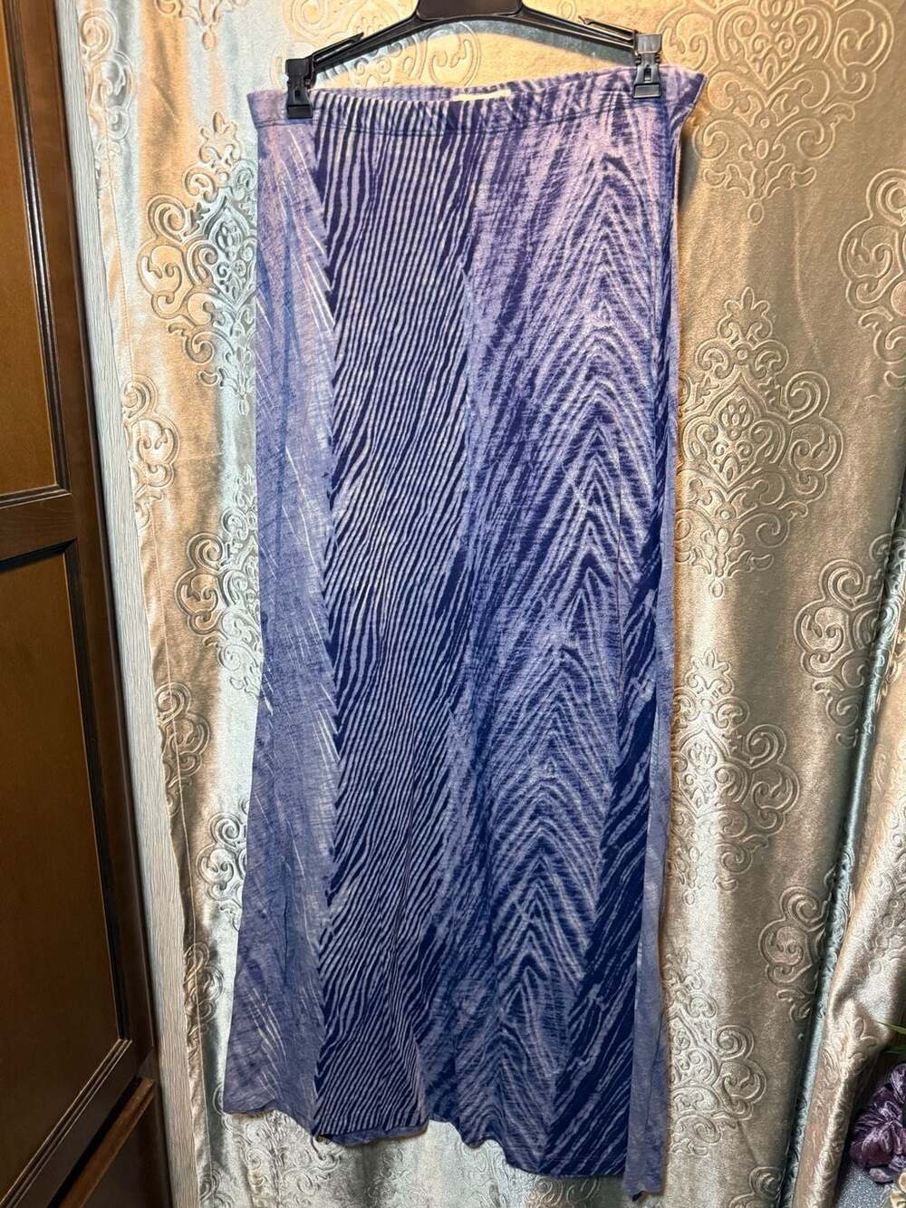 Billabong Blue Tie Dye Maxi Skirt Size M